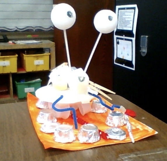 WHGWashington's tweet photo. Students in Ms. Retz's class are studying  the different Mars Rovers and designed and built their own!  They also explored actual 3D pictures from Mars!  @#RamPride,@#RamResolve https://t.co/gbI57PCZXB