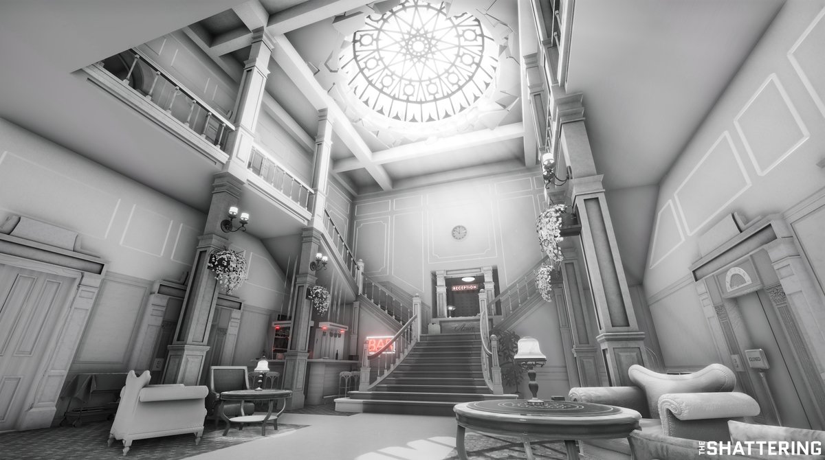 studios_hermit's tweet photo. We are going to be revealing some of the locations in The Shattering, starting from one of the most biggest "rooms', the Lobby from Act I :)
#gamedev #screenshot #screenshotsaturday #Videogame #IndieGameDev https://t.co/l2i5hJnRvs