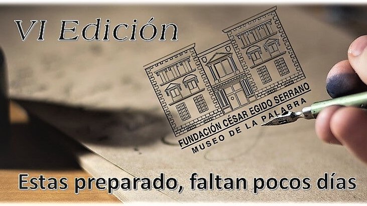 Fundacion Cesar Egido Serrano Museo De La Palabra Ø¹Ù„Ù‰ ØªÙˆÙŠØªØ± Estamos En La Recta Final Solo Unos Pocos Dias Mas Y Empezamos Atentos Https T Co Bmoq1thgkt Https T Co C23yxf47ux ØªÙˆÙŠØªØ±
