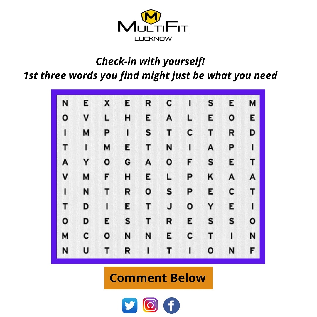 LucknowMultifit's tweet photo. CHECK-IN WITH YOURSELF 
#hiitworkout #BeatCOVID19 #homeworkout #healthylifestyle #hiitworkout #training #lucknowites #fitnessislife #instafit #influencer #instadaily #instagram #Health #Wellness #multifit #MultiFitter #gymlover #gymfreak #goals #lucknow #likesforlike https://t.co/KXuaNP5VsZ