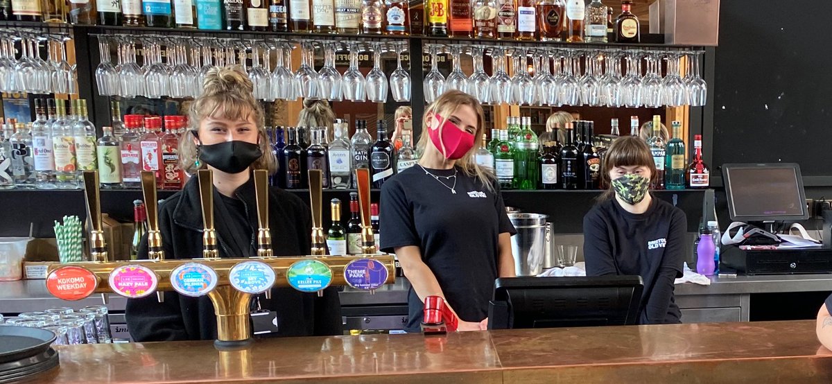 Huge shout out to our Front of House team who've been doing a stellar job. You guys are the best - we couldn't do it without ya!