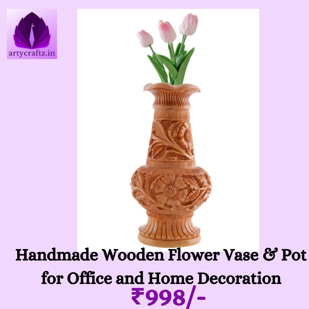 Buy Handmade Wooden Flower Vase & Pot for Office and Home Decoration @ ArtyCraftz
.
.
Visit: artycraftz.in/product/handma…
.
.
#artycraftz #art #crafts #craftmanship #wooden #woodendecor #woodendecoration #artisan #gifting #gift #giftingideas #handmade #handicrafts #handcrafted #decor