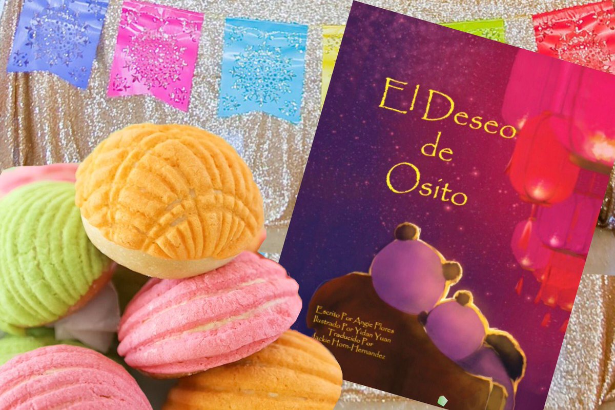 Angiefloresbook's tweet photo. Comienza tu día con algo dulce.
Start your day with something sweet. 
🔴 🟠 🟢 🟣 🔴 🟠 
El Deseo de Osito, The Spanish version of the Award Winning Children’s Book Cub’s Wish, is available at https://t.co/QVkj4Slzrv, Amazon, Barnes&amp;Noble .com,https://t.co/WWstf8exyt, and Walmart https://t.co/hO1XHcHhQw