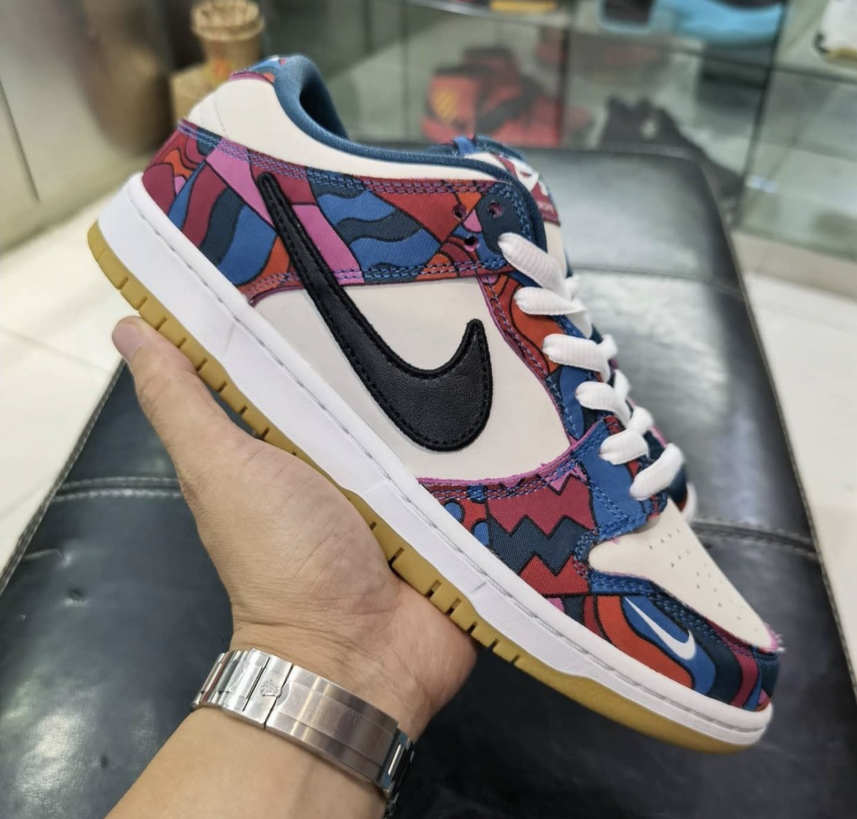 More images of the Parra x Nike SB Dunk 