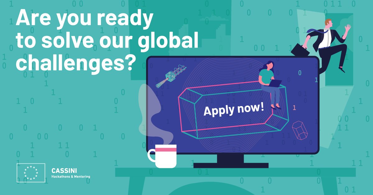 Jump into #EUSpace! Be a part of a diverse team at the #CASSINIHackathons and begin digitising our green spaces. Kick-start your journey today and sign up! hackathons.cassini.eu/hackers