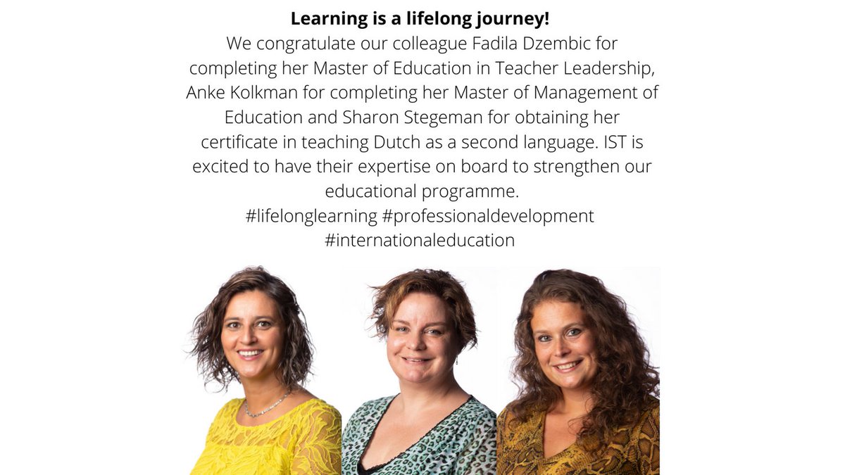 International School Twente (@istenschede) on Twitter photo 