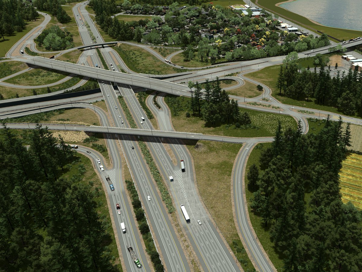 Intersection #Citiesskylines