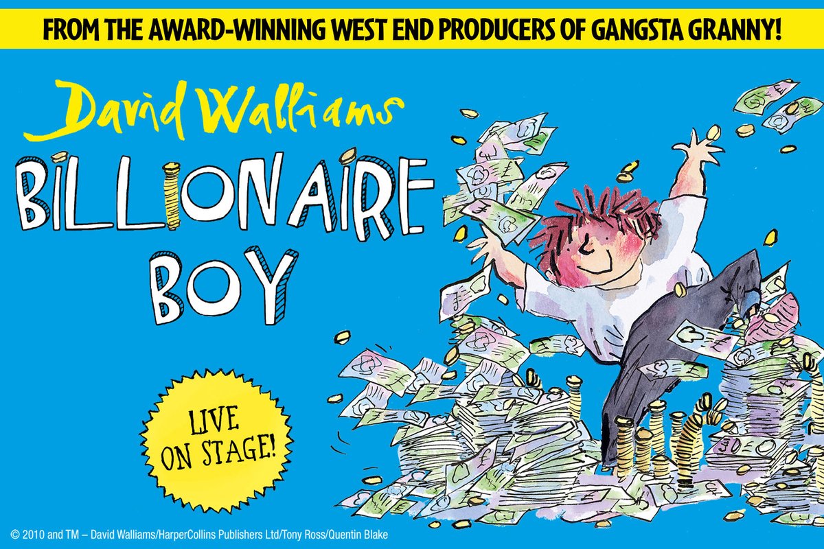 He's got 💰💰💰 but the good news is tickets to see this acclaimed show in the West End from July start at just £19.50. Join us for a heartwarming and hilarious story the whole family will love <a href="/NimaxTheatres/">Nimax Theatres</a> 
nimaxtheatres.com/shows/billiona…