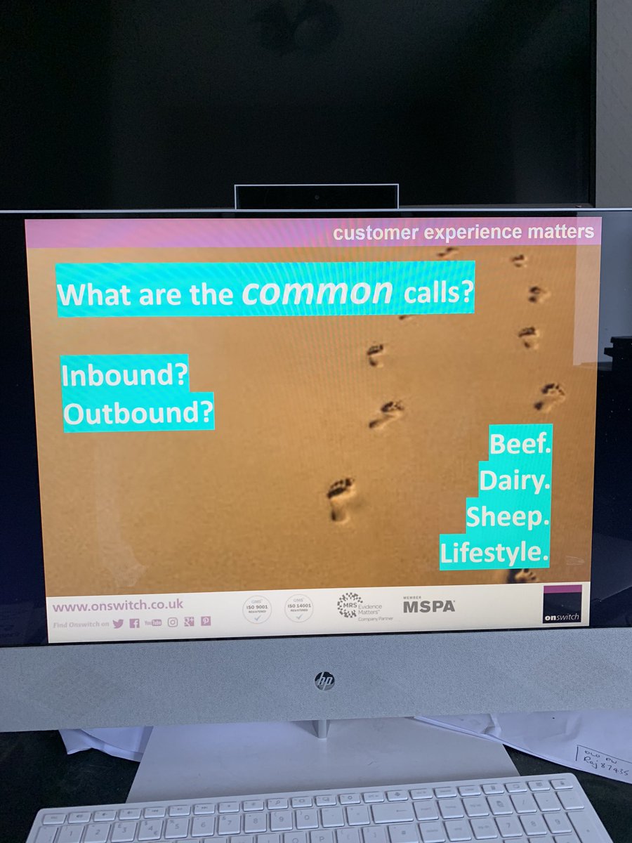 OnswitchLtd's tweet image. Busy week for #TeamOnswitch  
Part 2 Farm Phone skills session all about how we make better memories &amp;amp; therefore actions for our B2B clients 
Part 1 Pet Phone skills today too 
Tomorrow Part 1 Phone Skills for equine 
Very different customers
#CustomerExperience 
#OneVetTeam