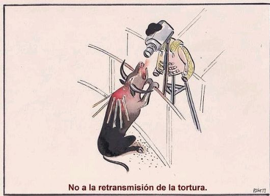 La crueldad hacia los animales llevada al extremo no debería llegar a nuestros hogares a través de la TV de tod@s. Los toros sienten. Dolor sin límite.😢😭 #NoALaTorturaEnRTVE @JMPEREZTORNERO @maria_escario @RTVE_Com @rtve