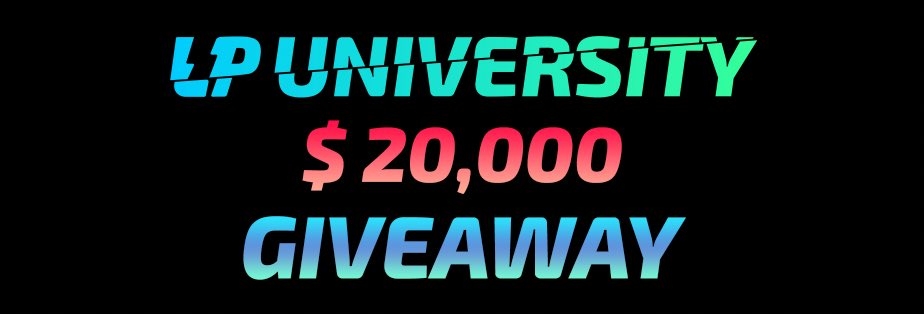 THORCommunity's tweet image. LP University is approaching 20,000 active students and we want to give it back to the @THORChain community ❤️

$20,000 to be won (4 winners 5k each)

RULES:

Join LP University Discord:
discord.gg/S36WetM4

Join @thorswap Discord:
discord.gg/ArAy5NXV

Like &amp;amp; Retweet ❤️