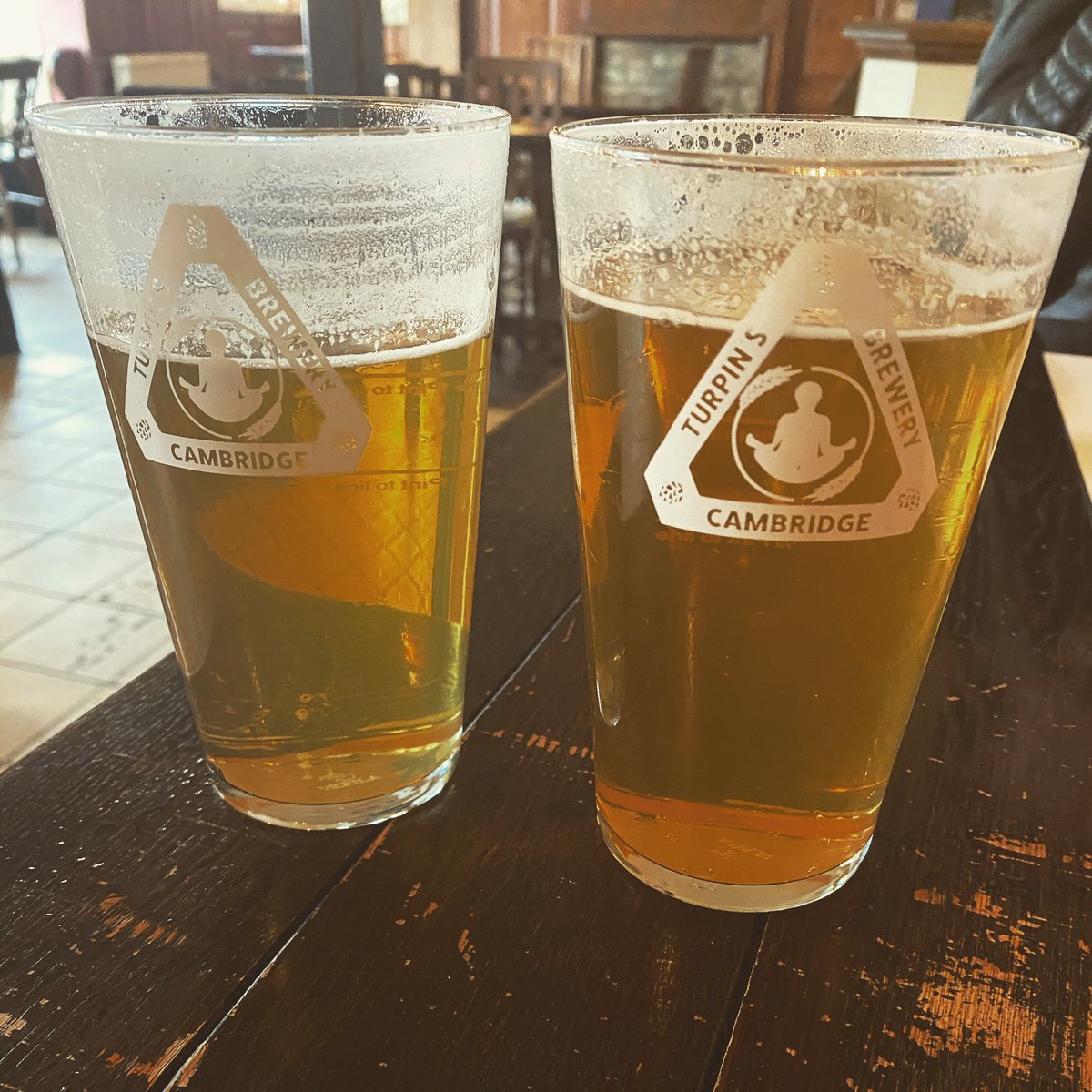 CAMRA_YM's tweet photo. Who else is loving being back in the pub? We certainly are! Mozart from @TurpinsBrewery is delicious!! #camrafuture https://t.co/1Zwa8WtAfD