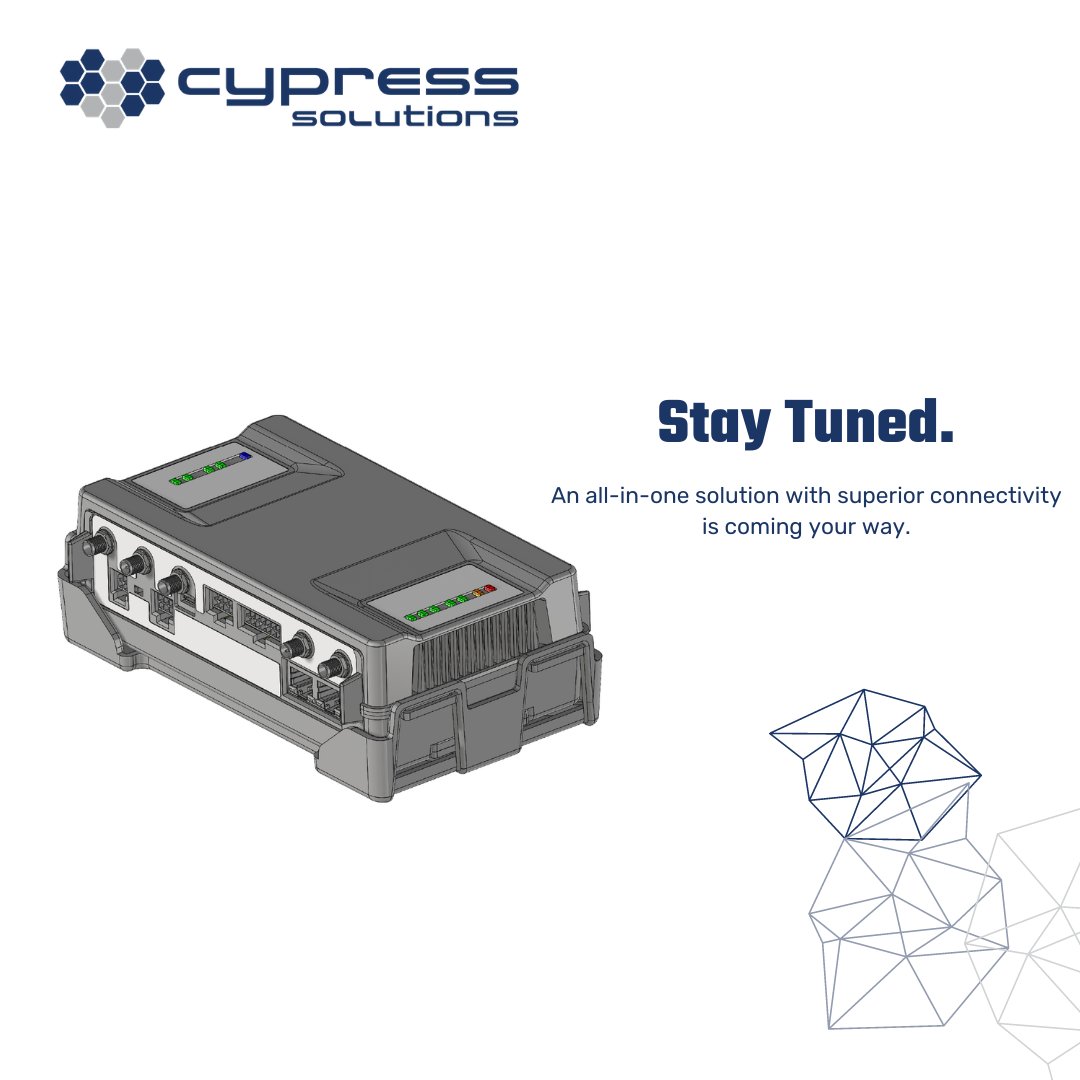 CypressSLTNS's tweet image. Stay tuned, something powerful but compact is coming your way...

#IoT #wirelessmodems #branchnetworking #fleetmanagement