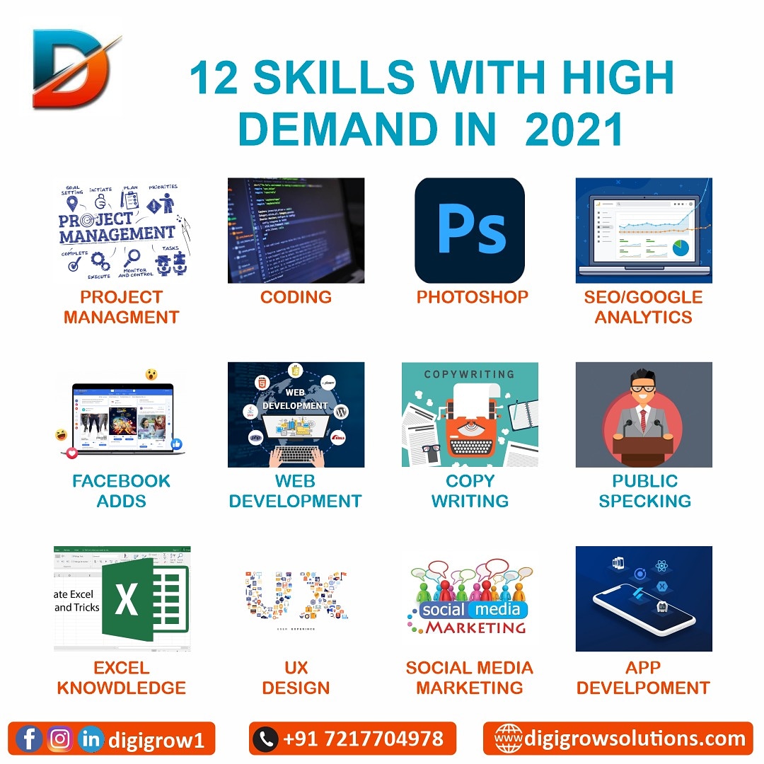 Digi_grow1's tweet photo. 12 SKILLS WITH HIGH DEMAND IN 2021
.
๐๐ผ๐น๐น๐ผ๐ ๐๐ ๐๐ผ ๐๐๐ฎ๐ ๐๐ฝ๐ฑ๐ฎ๐๐ฒ๐ฑ
๐ผ๐ป ๐บ๐ผ๐ฟ๐ฒ ๐ฟ๐ฒ๐๐ผ๐๐ฟ๐ฐ๐ฒ๐ณ๐๐น ๐ฝ๐ผ๐๐๐!
contact us @Digi_grow1
.
#coding #wedeveloper #wordpress #socialmediamarketing #digigrow #uxdesign #photoshop #SEO #businessgrowth #Twitter #apps https://t.co/YE3PtF4INU