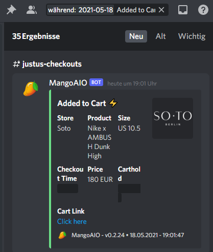 Mango Success tweet media