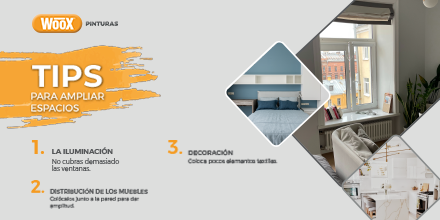 ¿Espacios pequeños? ¡No te preocupes!​ 🏡
Aquí te dejamos estos increíbles tips​ para que lo aproveches al máximo.​ ✨👇

 #WooxPinturas #TuLugarDeInspiracion 💡