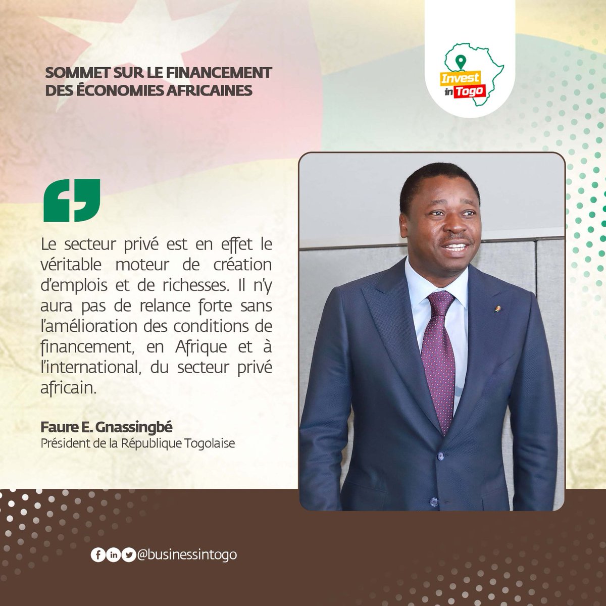 Invest In Togo tweet media