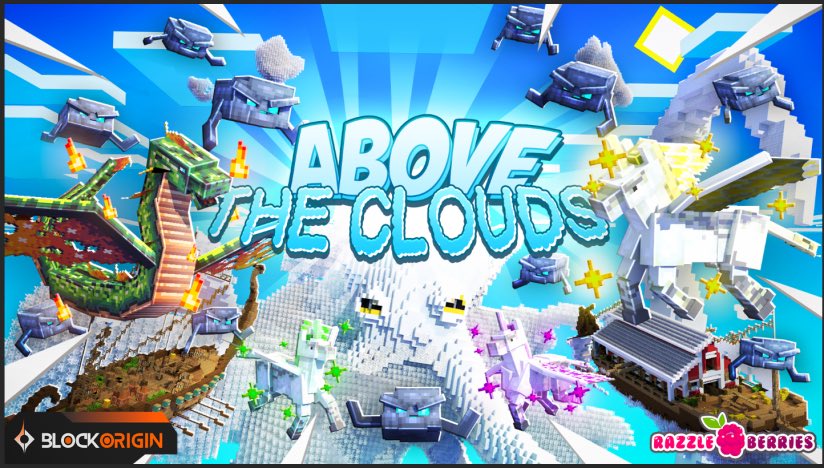 BlockOriginCo's tweet image. Soar above the clouds majestically!
Travel to distant, unexplored locations to scavenge for mysterious bounty!

+Epic monster fights!
+Objectives to fulfill!
+Fly high above the clouds with your very own pegasus!

Above the Clouds is out now on the #Minecraft Marketplace!