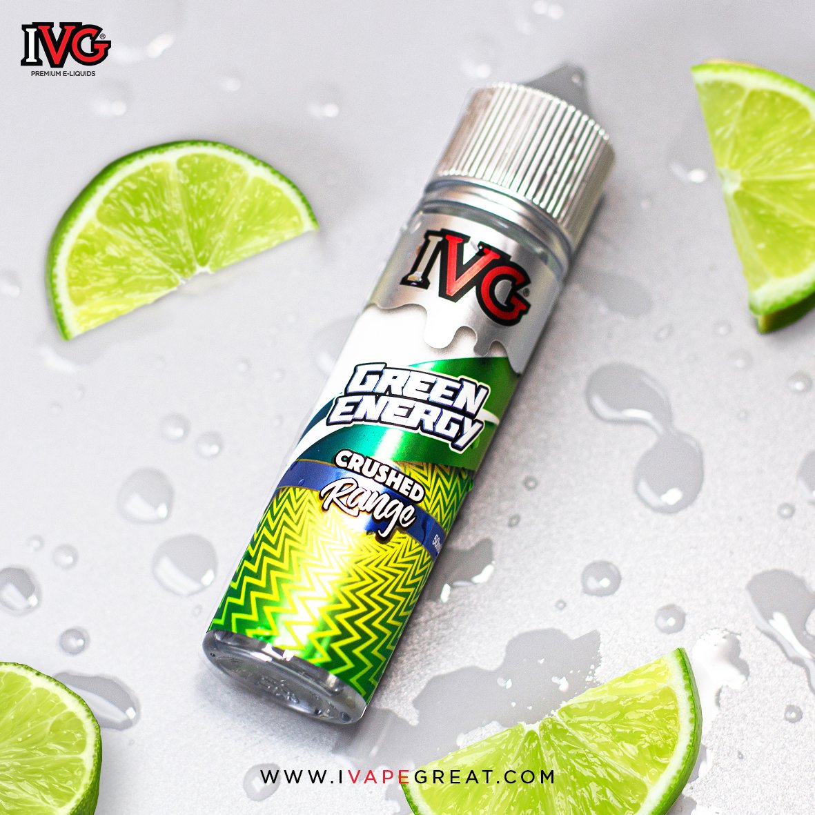 ivgeliquids's tweet photo. Stimulate all of your senses with Crushed Green Energy! Grab yours today over on our website, follow link in bio! 😋 

#ivapegreat #vapecommunity #crushedrange
#premiumeliquids #vapetricks #shortfill
#saltnic #NewRange #brandnew https://t.co/zbne74nG9a