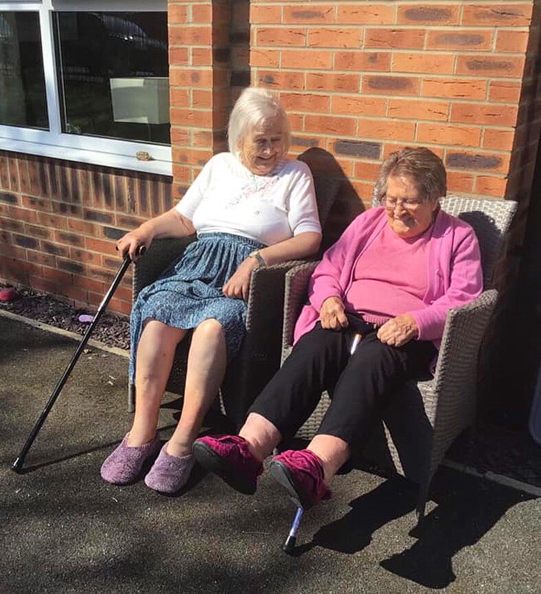 Garden days <a href="/HighpointCare/">Highpoint Care</a>, two's company 💚