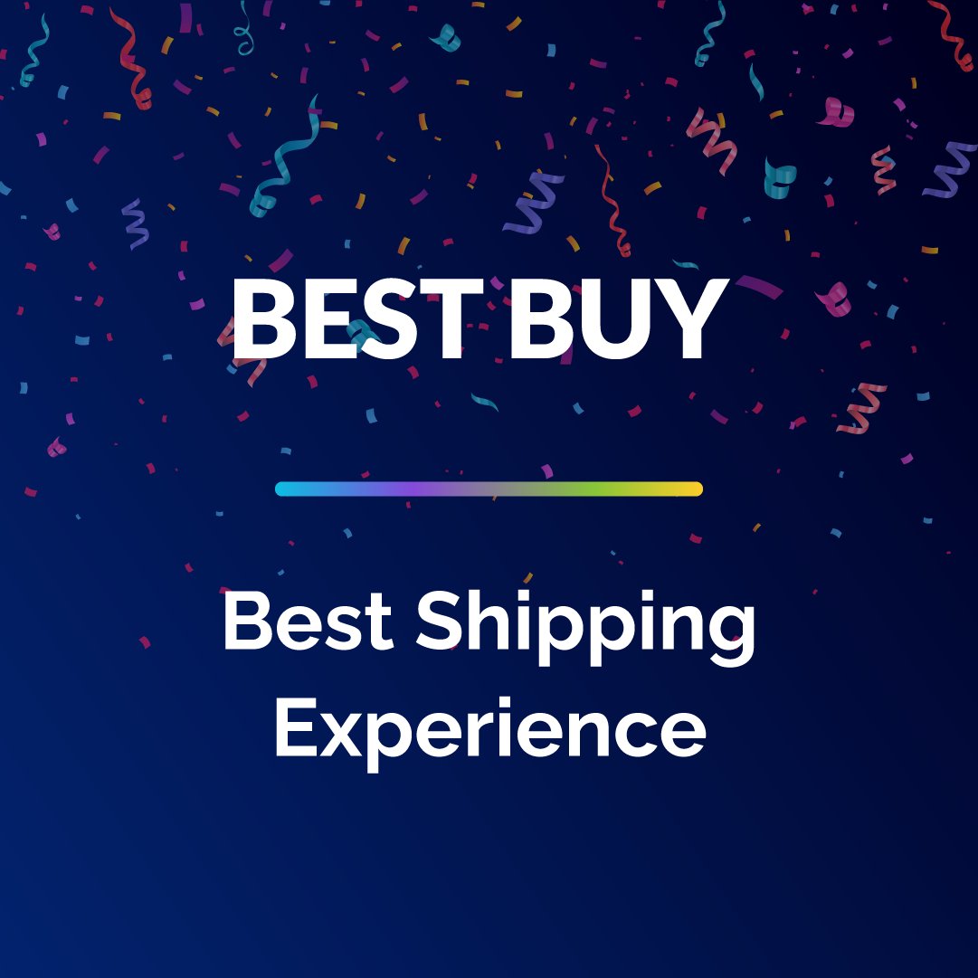 parcellab_en's tweet image. In our US Operations Experience Study 2021, we analysed the top 100 online retailers in the United States and awarded Best Buy with &quot;Best Shipping Experience&quot; 🏆

#operationsexperience  #ecommerce  #shippingstudy

Here’s why: 
parcellab.com/resources/stud…