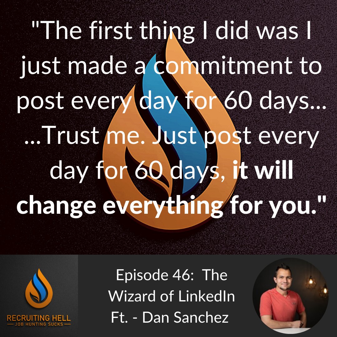 Recruiting Hell Podcast tweet media