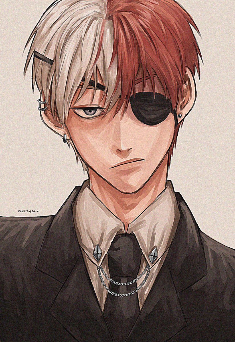 「good villain, todoroki shoto 」|mekoのイラスト