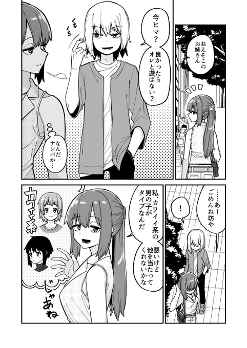 カワイイ系男の子の漫画 
