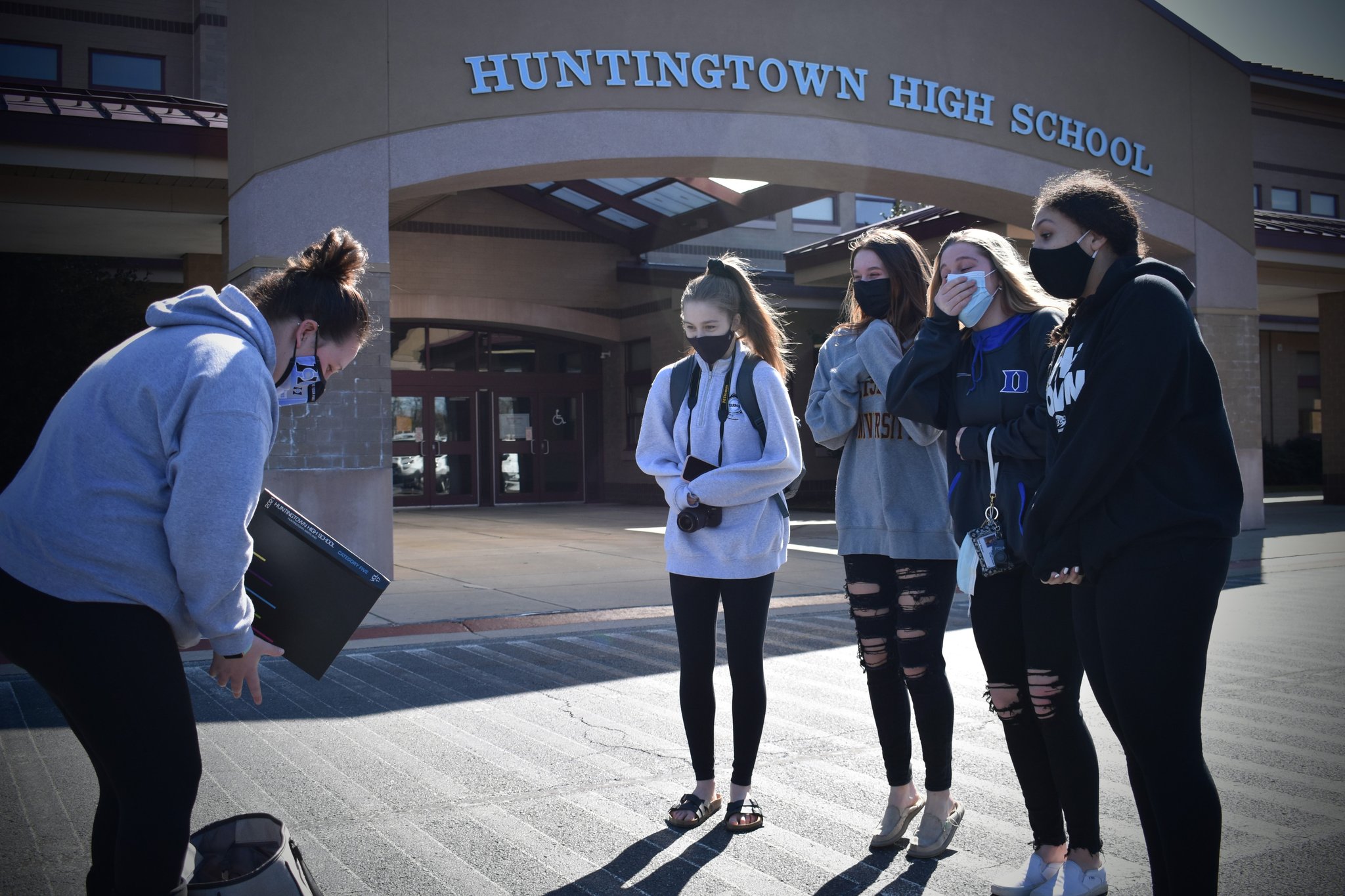 Huntingtown High on Twitter "Great news! The 2021 yearbook staff