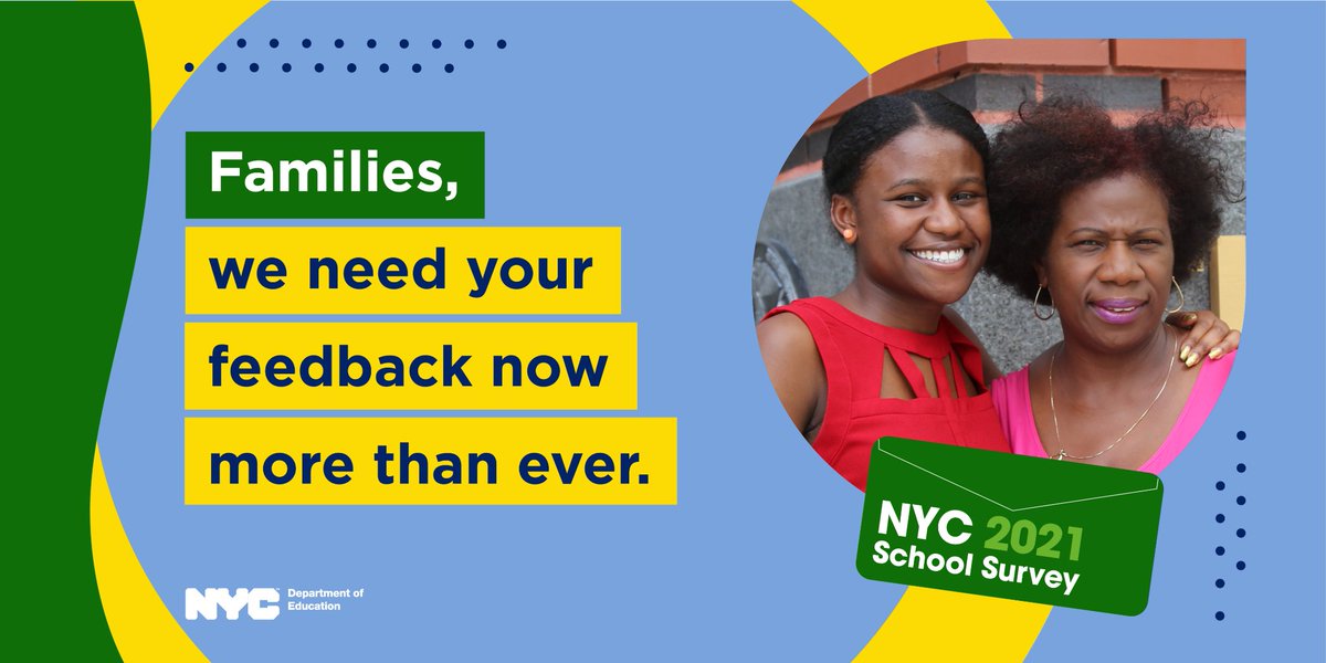 ✅ Share your feedback in the annual #NYCSchoolSurvey and help create a dialogue among all members of the school community about how to make the school a better place to learn. Fill out your survey today at nycschoolsurvey.org. Your voice matters!