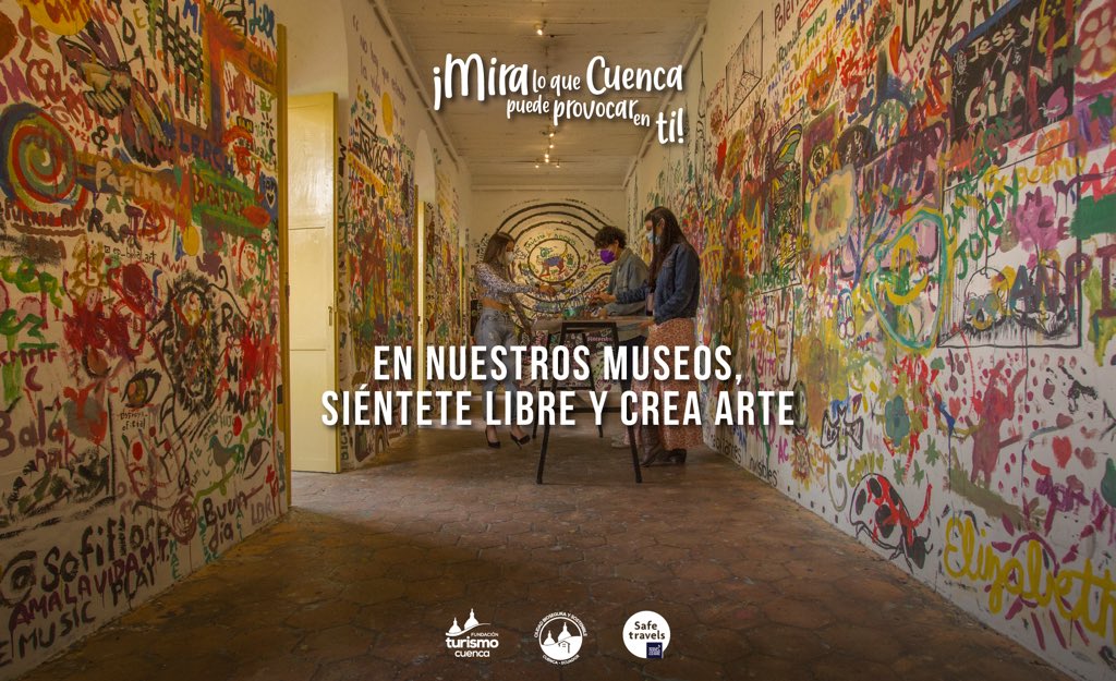 Visit_CuencaEC's tweet photo. ¡En nuestros museos, siéntete libre y crea arte!
 
El Museo Municipal de Arte Moderno es ideal para hacerlo🧑‍🎨🎨👩‍🎨
 
#VamosAlMuseo
#DiaInternacionalDeLosMuseos
@pedropalaciosu
@MaAngelicaLeon
@CulturaCUE https://t.co/r4SnnmBwkS