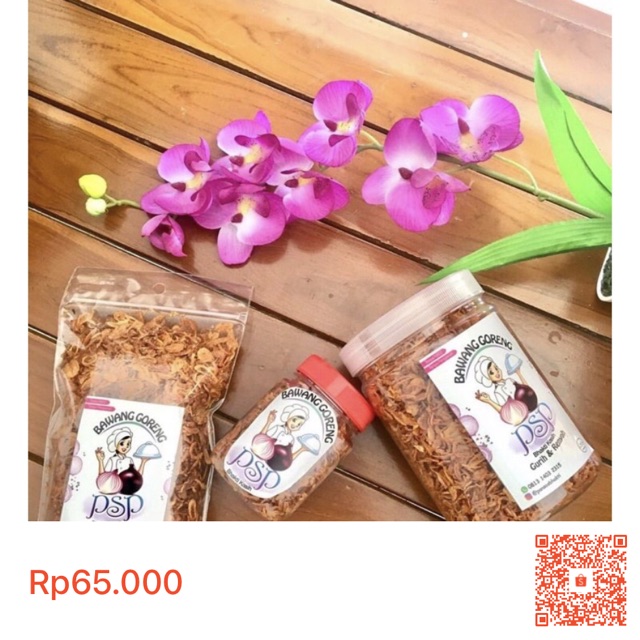 Saya menjual bawang goreng original seharga Rp65.000. Dapatkan produk ini hanya di Shopee! shopee.co.id/product/758849… #ShopeeID