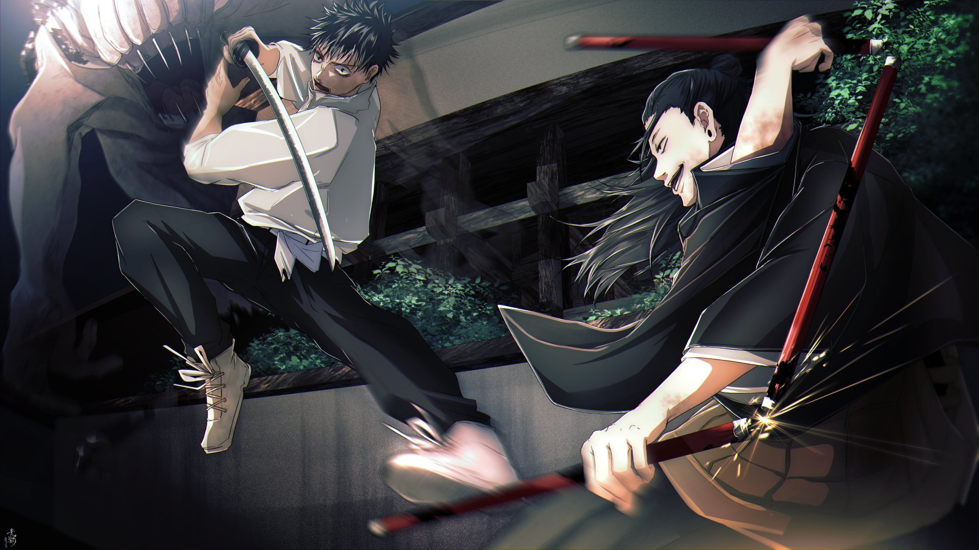 Daily Jujutsu Kaisen Wallpaper! on Twitter: "Yuta Okkotsu and Suguru