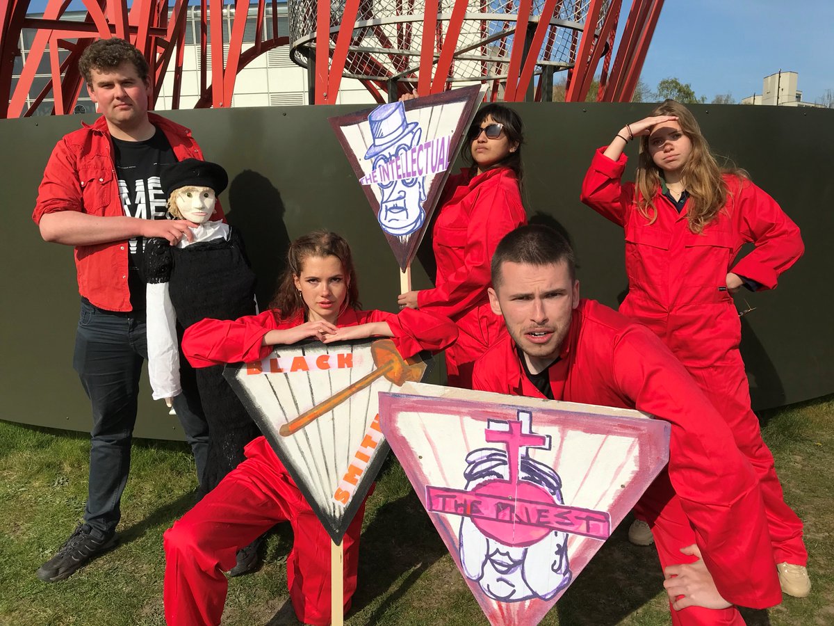 Tickets have sold out for tonight's performance of Tatlin's Tower but there's still a few left for tomorrow night. Come join us! (bring a brolly)

tickets: store.uea.ac.uk

#TatlinsTower #Theatre #Norwich