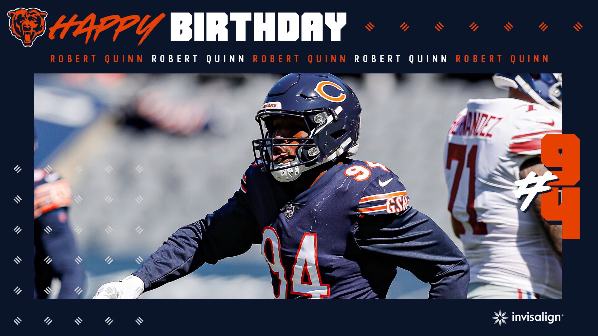 Happy birthday, Robert Quinn! Have a good one.   