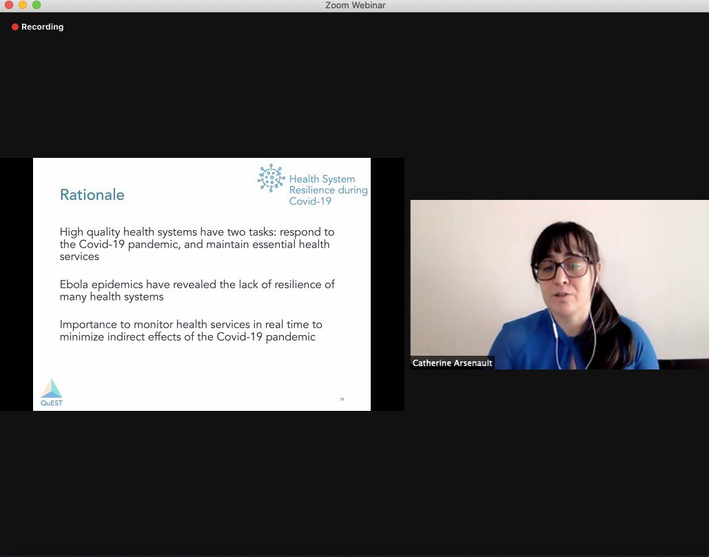 questglobalnet's tweet image. Our fourth project is measuring health system performance during #COVID19. We are currently monitoring essential health services in real-time and examining and disruptions in these services in 10 countries #QuESTNetworkLaunch