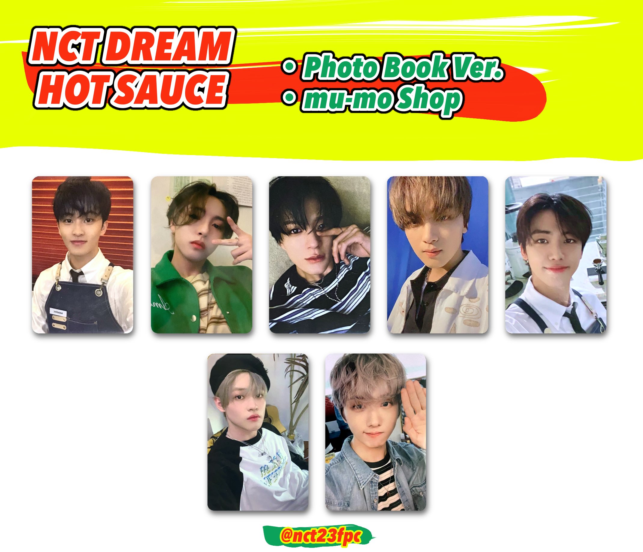 NCT DREAM イッシーオート Hot Sauce mu-mo SHOP 購入特典 トレカ NCT DREAM イッシーオート Hot Sauce mu-mo SHOP 購入特典 トレカ