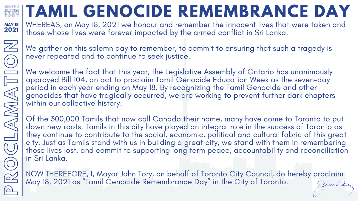 John Tory tweet media