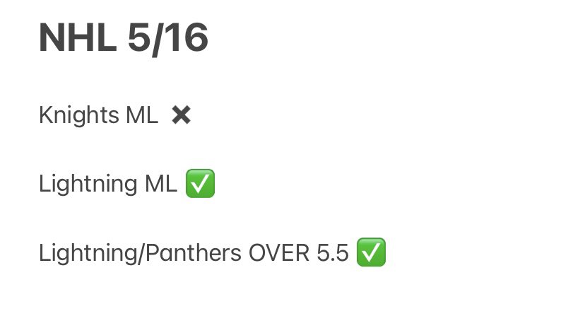 A great start to the NHL playoffs for our subscribers💰the momentum from the regular season carries over, going 6-1 so far on playoff picks 🔥 Join the <a href="/discord/">Discord</a> to get involved to cash on <a href="/NHL/">NHL</a> playoff action #bettingpicks #betting #parlay #money