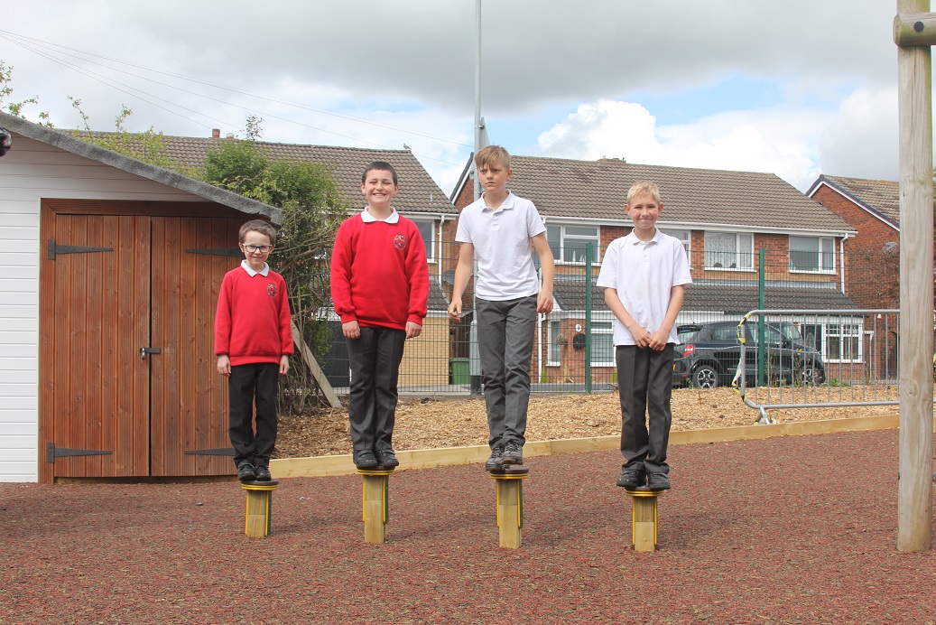 Last week I had the pleasure of visiting William McGregor School for the official opening of their long awaited trim trail.

It was lovely to see the children excited to finally have the trail installed. It definitely looks like a great way to keep fit and have fun!
