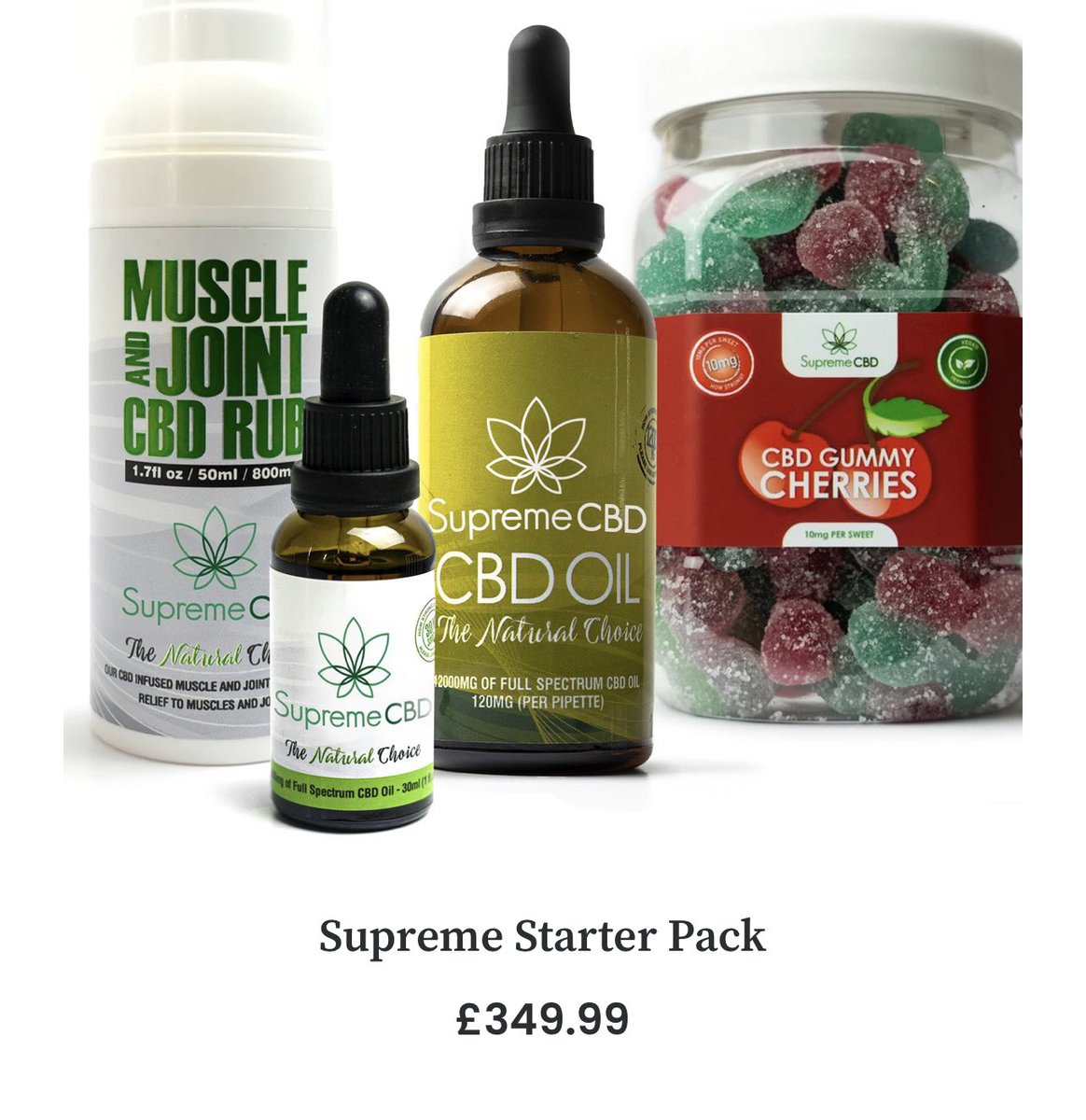 RETWEET this for me please people 🙏🏻 Muscle rubs finally back in stock, try this Supreme Starter pack and save £105 with code Fowler at checkout today supremecbd.uk/collections/bu… massive deal where you get a 12000mg 3000mg muscle rub and large gummies for £245, they be £440 normally