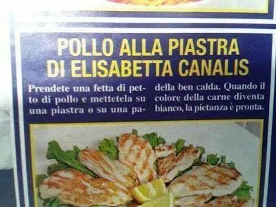 “Nerd, che poi la #canalis cucina pure bene!... ah no?” #salvini #lega #testimonial #stellemichelin