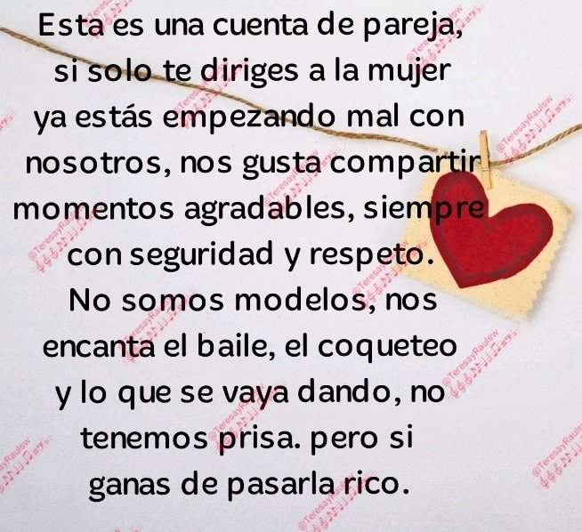 gozando la vida. (@teresayraulsw) on Twitter photo 