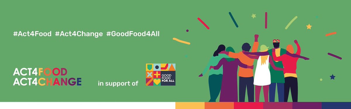 Thanks to all who joined the #Act4Food #Act4Change Launch hosted by Youths @Act4FoodGlobal

Here’s how you can get more involved in fixing our food system:

📍Make your pledge at actions4food.org
📍Vote on your priority actions at actions4change.org

Spread the word🔊