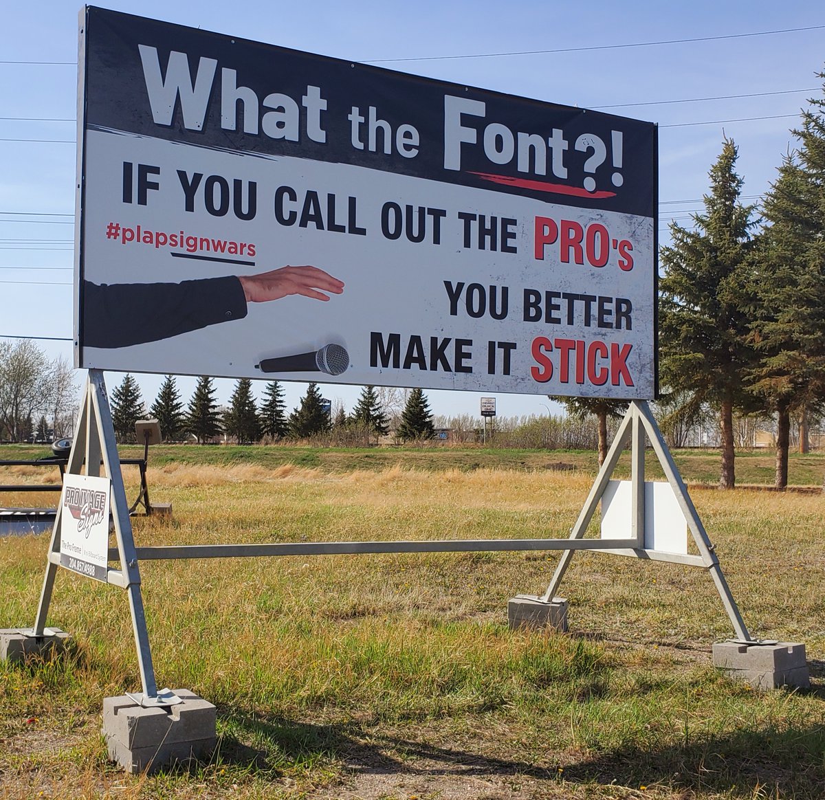 ProimageSigns1's tweet image. Challenge accepted Pettinger! #plapsignwars