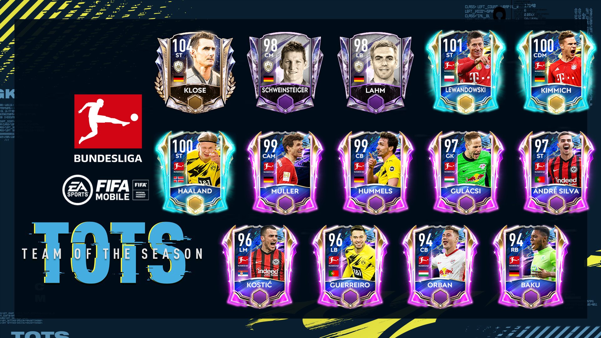 Go out Socialist Quagga BZ on Twitter: "🇩🇪 #Bundesliga #tots prediction design in #fifamobile 🇩🇪 🔥Which player do you wanna get?🤔 🔁&❤ appreciated 🙏 #bundesligatots https://t.co/tL49HAZ49t" / Twitter Go out Socialist Quagga BZ on Twitter: "🇩🇪 #Bundesliga #tots prediction design in #fifamobile 🇩🇪 🔥Which player do you wanna get?🤔 🔁&❤ appreciated 🙏 #bundesligatots https://t.co/tL49HAZ49t" / Twitter