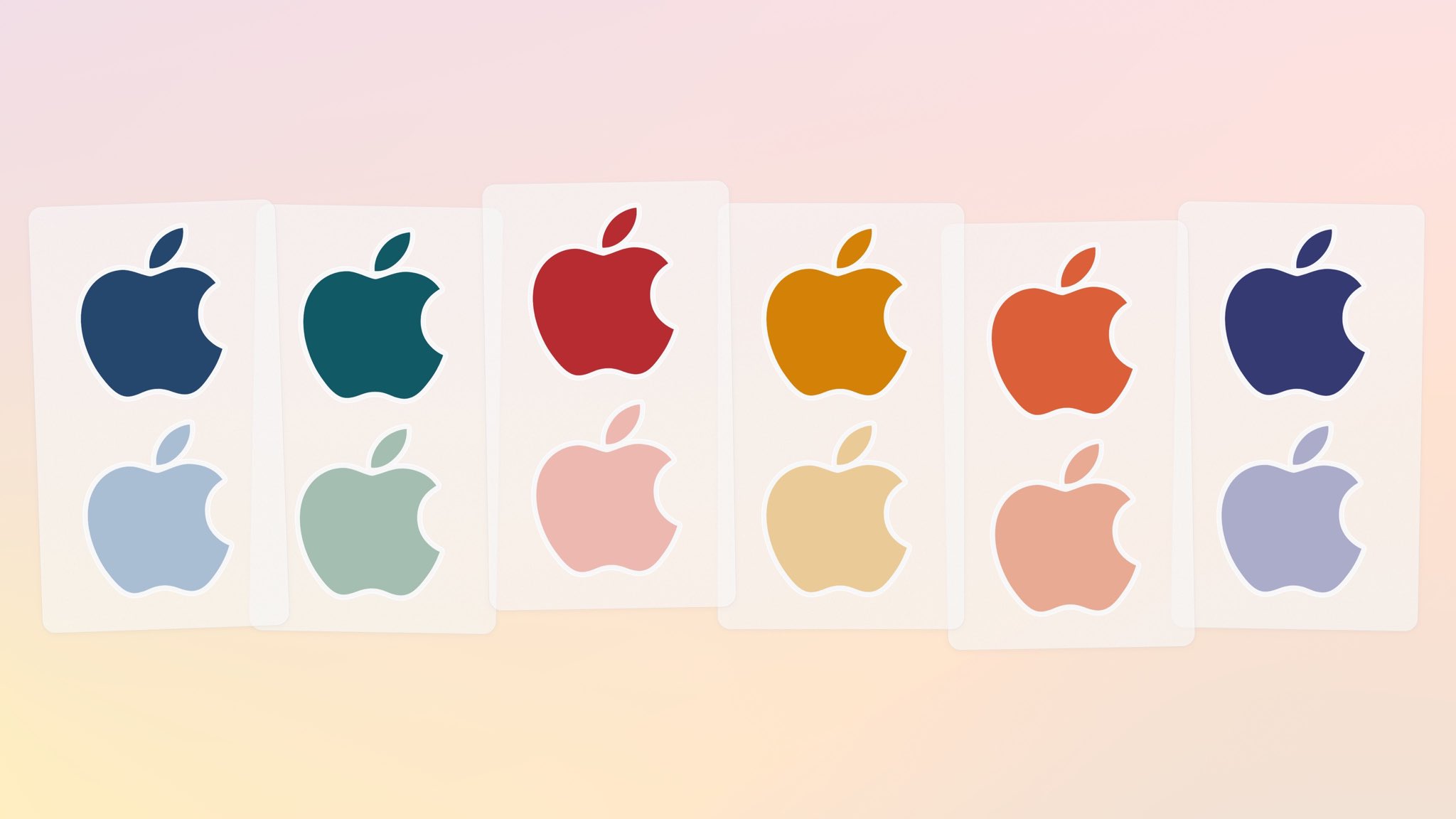 Sticker Apple Logo