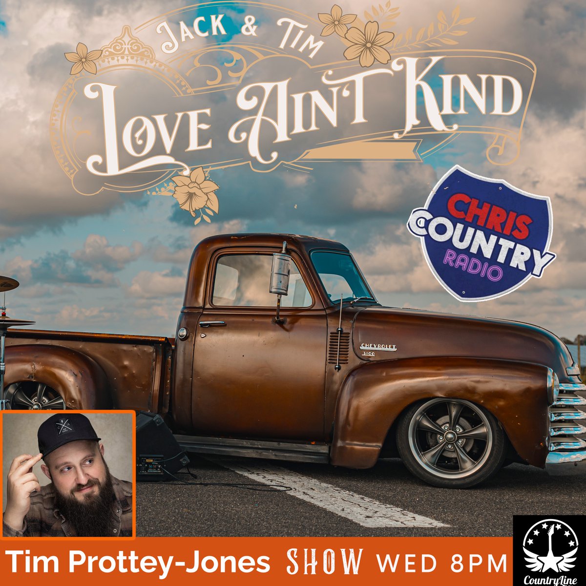 #loveaintkind being played this Wednesday from 8pm on <a href="/ChrisCountry/">Chris Country</a>  <a href="/TimProtteyJones/">Tim Prottey-Jones</a>  Show ,OUT FRIDAY ! <a href="/GibsonGuitarUK/">Gibson Guitar UK</a>  <a href="/gibsonguitar/">Gibson</a>  <a href="/sE_Electronics/">sE Electronics</a>  <a href="/KRK_Music_/">KRK Music</a>   #homegrownshow #chriscountry #chriscountryradio #jackandtim #ukcm #family #grateful 
Photo- <a href="/GarethGabriel86/">Gareth 📷</a>