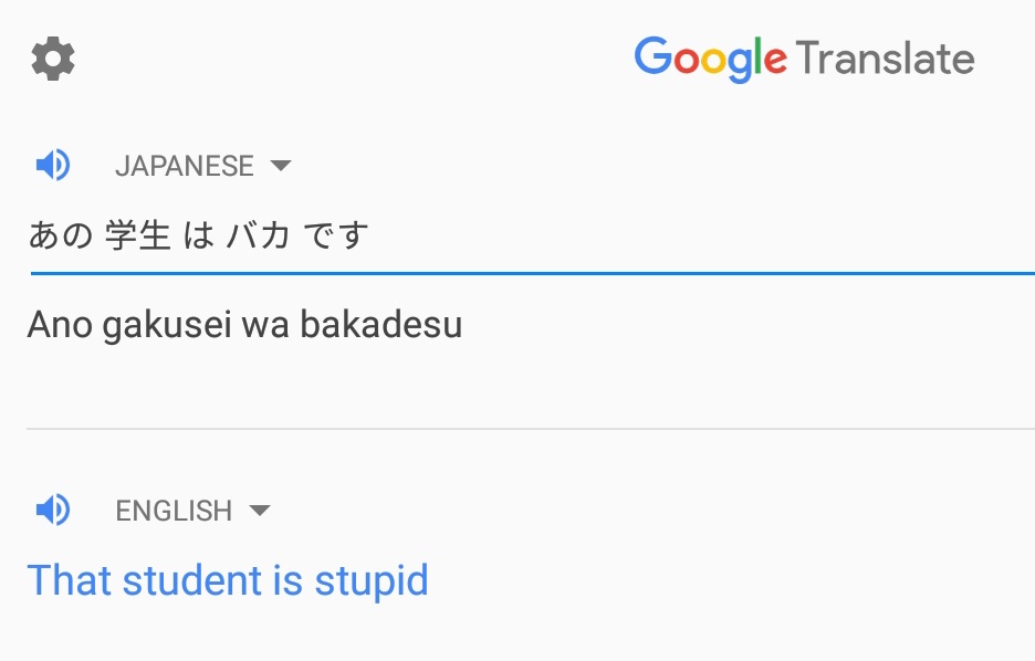 KristaWolffe's tweet photo. more adventures #attempting to #learnjapanese from the #safety of my own @SamsungUS #androidtablet, in #myownbed, @GoogleTranslatr edition!
#ai_bot: intelligently stupid. it #hadtheanswer, but #didnotunderstand. https://t.co/qhJzSLWjTq