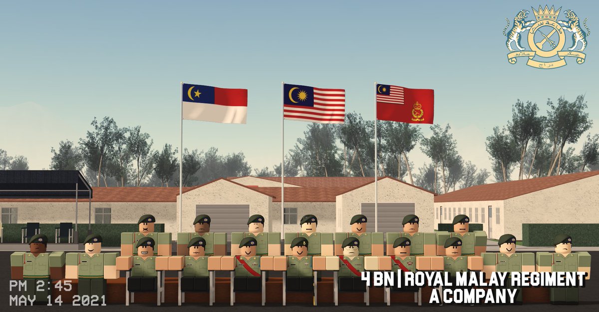 RBLXMYS_RAMD's tweet photo. Meet the faces of the A Rifles Company from the 4th "Gurkha Malaya" Battalion! Over the past weeks, the Royal Malay Regiment has been growing at a consistent pace. 

Royal Malay Regiment, Malaysia's finest regiment. https://t.co/fOhYodHaKT